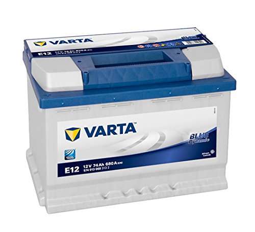 Bateria VARTA E12 (Chumbo-ácido selado - 12 V - 74 Ah) Varta - Baterias - 12V, 74AH, chumbo-ácido selado, 680CA