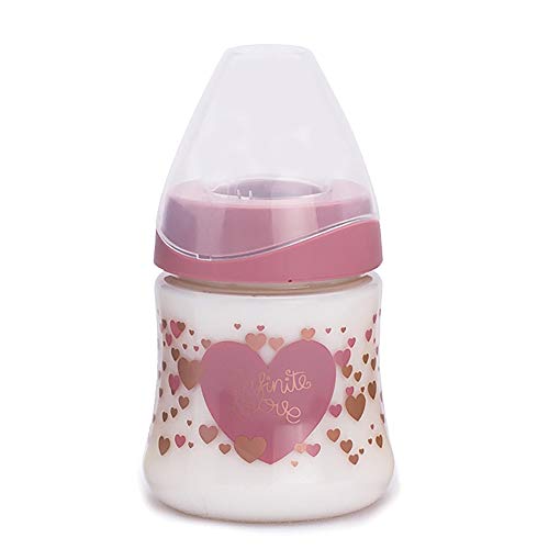 Biberão SUAVINEX Love Rosa (150 ml - Rosa) Exclusivas Rimar - Biberões - poliamida, bico anatómico, silicone fluide, bebé