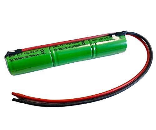Pilhas Recarregáveis PANASONIC K-KJ07B (1 x 3.6V - 3000mAh) WSB Battery - Baterias - 3000mAh, 36v, recarregável