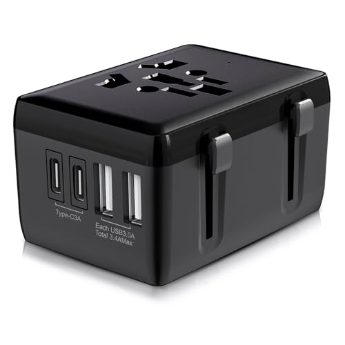 Adaptador de Viagem STARTECH.COM TRAVELITAP Keasen - Conversores e adaptadores de viagem - universal, compatível, viagem