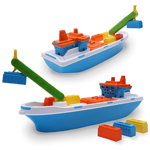 Barco de Carga Toyland Colorido (Idade Mínima Recomendada: 3 anos) Toyland® - Brinquedos de banho - colorido, 3 anos