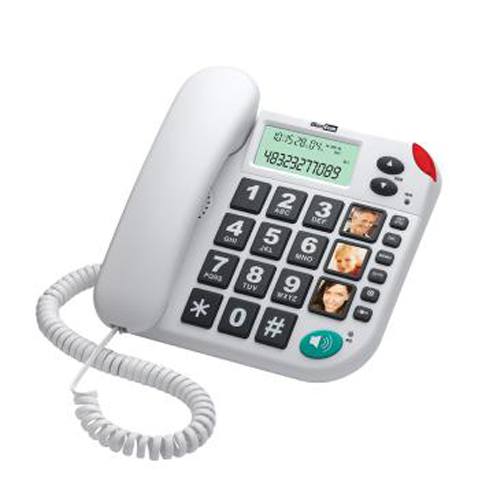 Telefone fixo MAXCOM KXT480 Branco (Telefone Sem Fios) Maxcom - Telefonia - telefone, fixo, maxcom, kxt480, branco