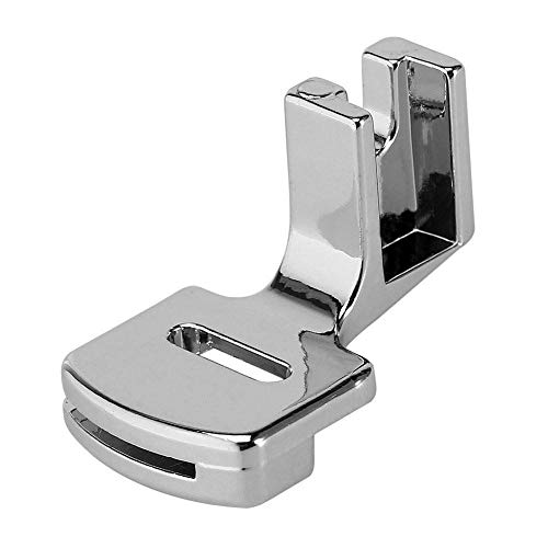 Acessório para máquina de costura LA CANILLA 100-002 La Canilla - Pés para máquina de costura - aço inoxidável, compatível, canais baixos, tecidos médios