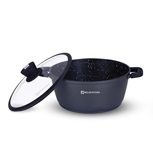 Caçarola de Pressão MÜLLER KITCHEN 100% Alumínio Fundido Müller Kitchen - Utensílios de cozinha - alumínio fundido, 6 L, panela de pressão