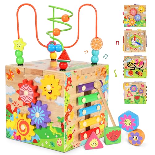 Brinquedo Didático SUBTAIL Cubo de Atividades para Bebé Subtail - Jogos - didático, bebé, atividades