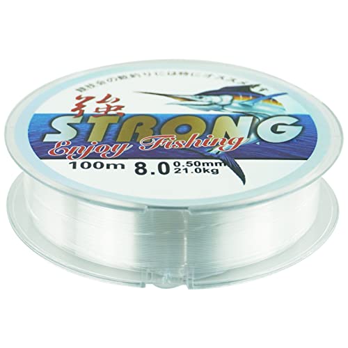 Linha de Pesca de Nylon Transparente Monofilamento de 0.5 Mm SZCXDKJ - Linhas de pesca e líderes - nylon, transparente, monofilamento, 0.5 mm