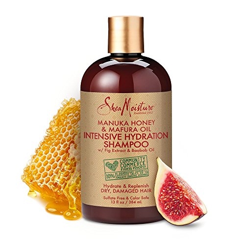 Champô SHEA MOISTURE Manuka Honey & Mafura Oil (384 ml) SHEA MOISTURE - Shampoo & condicionador - manuka honey, mafura oil, 384 ml