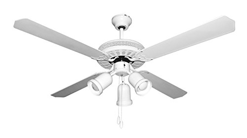 Ventoinha de Teto ORBEGOZO CT 35132B (3 velocidades - 70 W) Orbegozo - Ventiladores de teto - 3 velocidades, 70 W, regulador de inclinação, luzes LED
