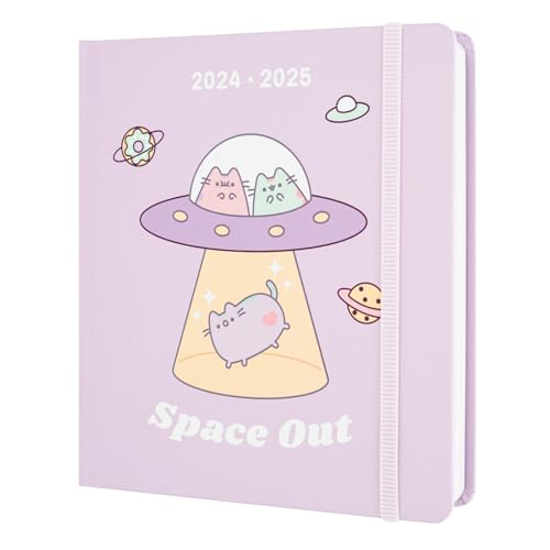 Agenda Escolar ERIK EDITORES Pusheen (A6 - 2024/2025 - Diário) Grupo Erik - Calendários, organizadores e planejadores - agenda escolar, erik editors, pusheen, 2024-2025, diário