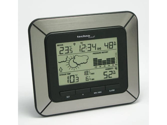 Estação Meteorológica TECHNOLINE WS 9273-IT Technoline - Previsores do tempo e estações - digital, visor lcd, temperatura, humidade, alarme, memória
