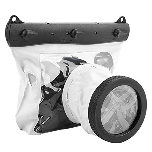 Bolsa impermeável EBTOOLS (Universal - Branco) EBTOOLS - Caixas estanques para câmeras subaquáticas - impermeável, universal, resistente à água, policarbonato
