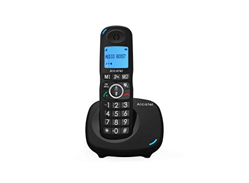Telemóvel ALCATEL XL595 (2.4'' - 2G - Preto) ALCATEL - Telefonia - 2.4 polegadas, câmara integrada, bluetooth, leitor sd, rádio FM