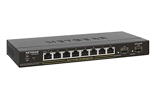 Switch NETGEAR GS310TP L3 10/100/1000 Netgear - Concentradores e comutadores - Switch, netgear, gs310tp, l3, 10/100/1000