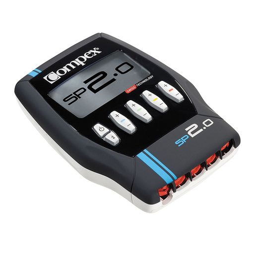 Eletroestimulador COMPEX SP 2.0 (Preto - 10 x 20 cm) Compex - Estimuladores musculares elétricos - eletroestimulador, compex, preto, 10x20cm