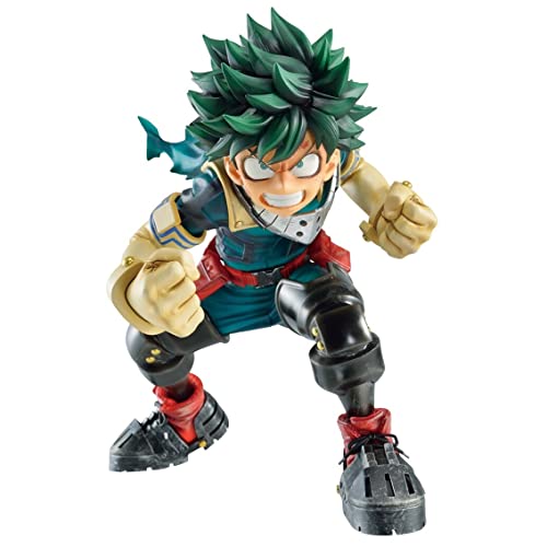 Figura BANPRESTO Izuku Midoriya My Hero Academia - Chronicle Banpresto - Bonecos de ação e brinquedo - figura, banpresto, izuku midoriya, My Hero Academia, chronicle, super master stars piece