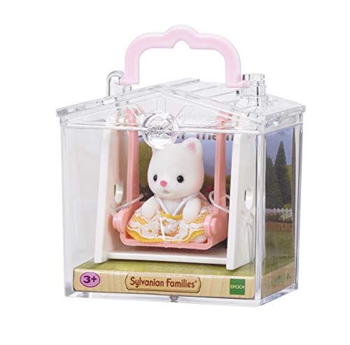 Figura de Ação Sylvanian Families Baby Carry Case Mini SYLVANIAN FAMILIES - Brinquedos - pvc, 6 cm, carrinho para bebés, figura exclusiva