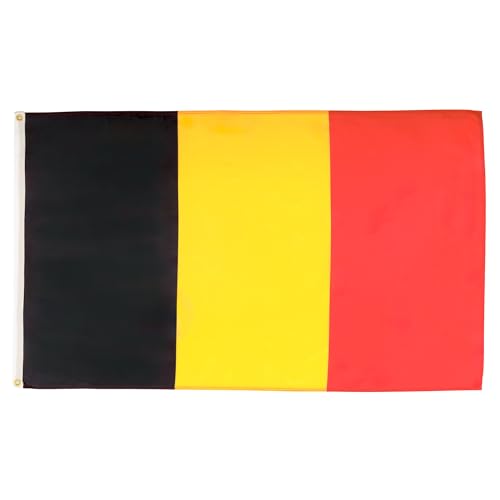 Bandeirola BELGICA (Branco e Azul - 150 x 90 cm) AZ FLAG - Bandeiras e cataventos - branco, azul, 150 x 90 cm