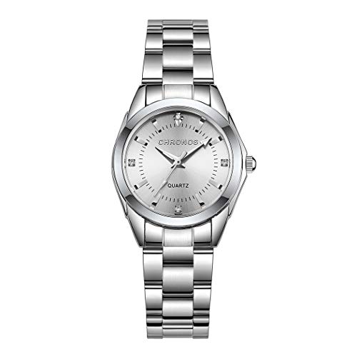 Relógio Mujer Relojes L'Ananas Clássico Elegante Diamante Imitação Aço Inoxidável Correia L'ananas-Relojes - Relógios - clássico, elegante, diamante, imitação
