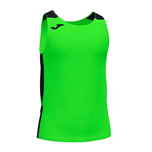 T-shirt para Homem JOMA Fluo Green Preto (L) Joma - Camisas e tops - algodão, logotipo., fluo green, preto