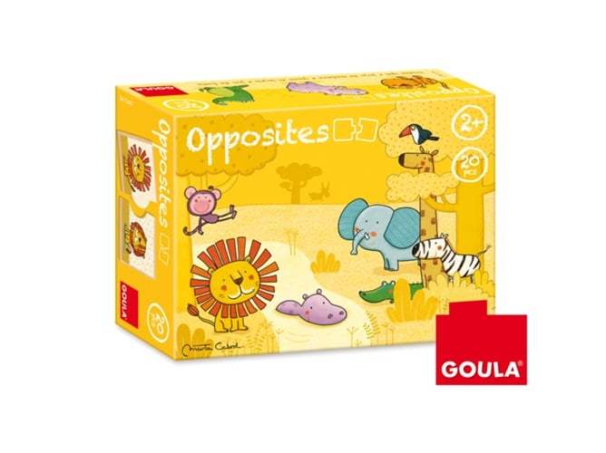 Puzzle 2D JUMBO King of the Jungle (Idade Mínima: 4 Anos - 200 Peças) Goula - Quebra-cabeças de encaixar - madeira, 200 peças, 4 anos, imagem completa