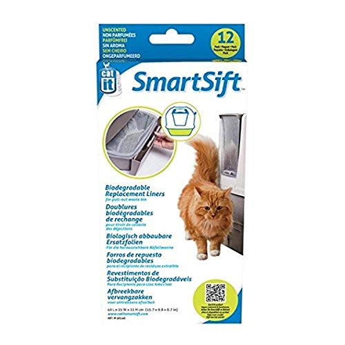 Areia para Gato CATIT (12 Unidades - 40x25x22 cm) CAT IT - Sacos de revestimento para caixas de areia de gato - areia, gato, 12 unidades, 40x25x22 cm