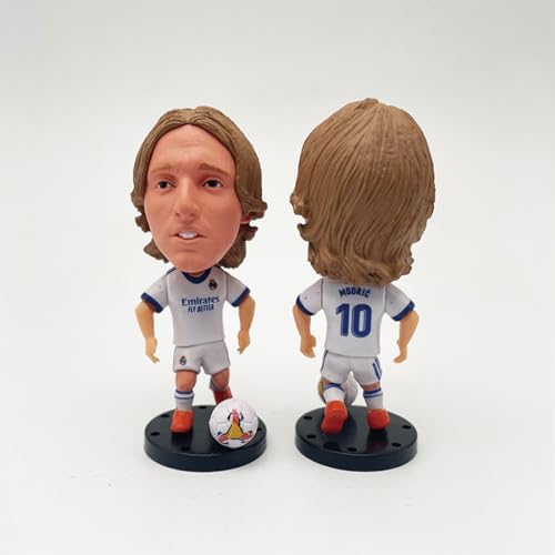 Conjunto de Decoração Doyomtoy 3D Star Football Doyomtoy - Brinquedos - resina 3d, futebol, 4 figuras, bola
