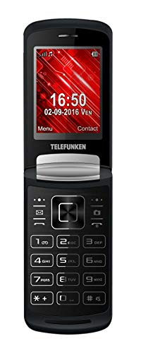 Telemóvel TELEFUNKEN TM28.1 Classy (2.4'' - 2G - Preto) Telefunken - Telemóveis - telemóvel, telefunkem, tm281, classy, 24, preto