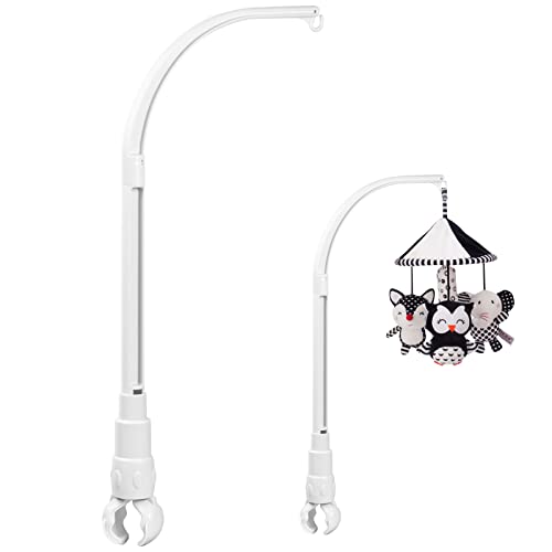 Suporte para Berço COZLLY Branco (23 x 23 cm) Cozlly - Móveis para bebês e crianças pequenas - abs, sem BPA, ajustável, fácil de instalar