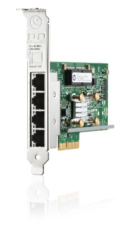 Placa de rede HP 331T 1 GB 4 portas Ethernet Hewlett Packard Enterprise - Placas e adaptadores de rede - 1 GB, 4 portas Ethernet