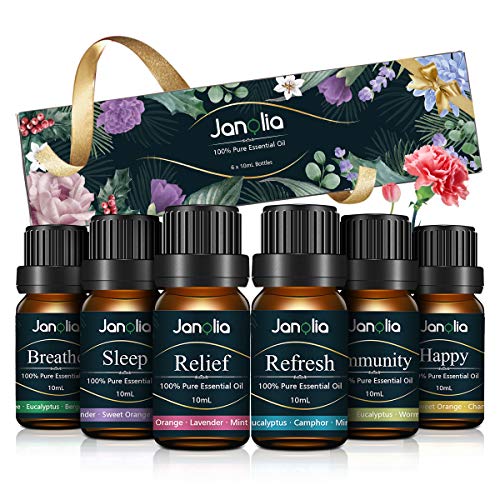 Conjunto de Óleos Essenciais JANOLIA (10 ml) Janolia - Óleo fragrante - óleos essenciais, 10 ml