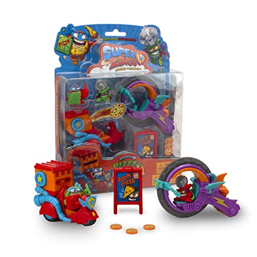 Conjunto de Brinquedos MAGICBOX Super Zings Pizza Riders Superzings - Pósteres, impressões e arte visual - conjunto, brinquedos, magicbox, super zings, pizza riders