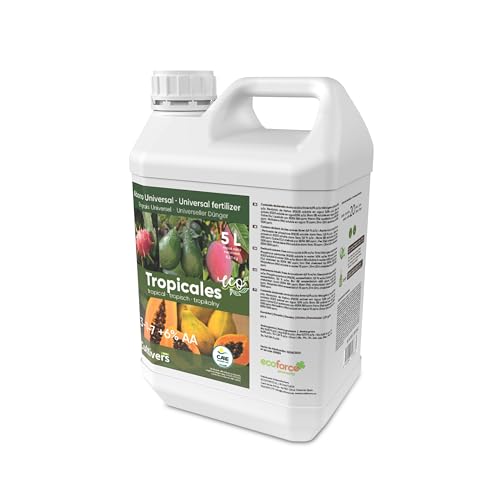 Fertilizante Orgânico para Plantas Tropicais 5L Ecoforce - Adubos - orgânico, tropicais, 5l