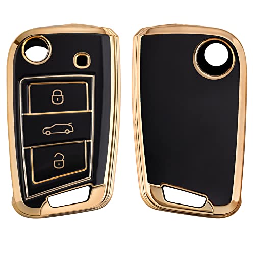 Capa com Fio KWMOBILE em Multicor para Volkswagen Kw-Commerce - Porta-chaves - multicor, vw, capa com fio