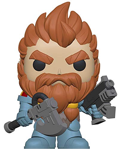 Figura FUNKO POP! Games: Warhammer 40k - Space Wolves Leader Funko - Software de jogos de vídeo - Warhammer 40k, Space Wolves, Leader, pvc, dos cm