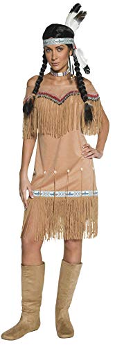 Fato de Mulher DISFRAZZES Índia Autêntica Com Franjas (Tam: XL) DISFRAZZES - Fantasias - índia, autêntica, franjas