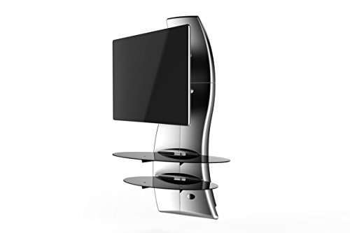 Suporte de parede para TV Meliconi GHOST DESIGN 2000 ROTATION (até 50 kg - Prateado) Meliconi - Acessórios de áudio - suporte, parede, tv, meliconi, ghost design, prateado
