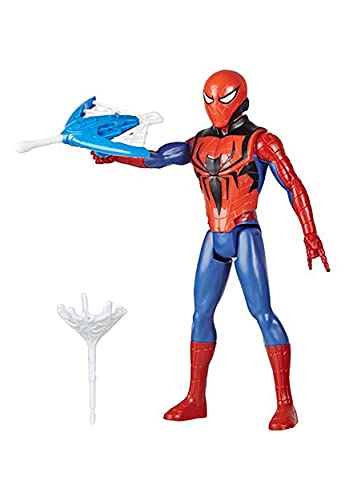 Figura de Ação AVENGERS Marvel Spiderman Titan Hero Series Marvel - Bonecos de ação e brinquedo - Spiderman, titan hero series, lançador blast gear