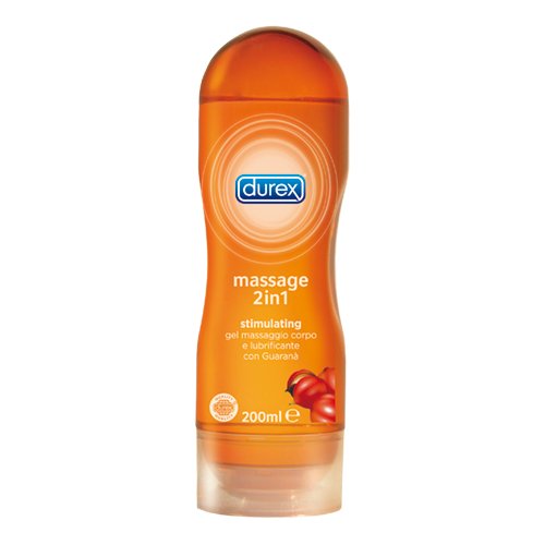 Gel de Massagem GUARANA 2 em 1 (200 ml) DUREX - Cuidados pessoais - gel, massagem, guarana