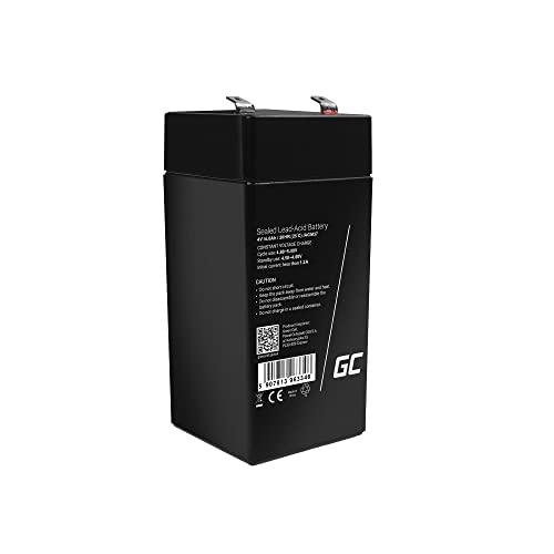 Pilhas Recarregáveis GREEN CELL (Chumbo-ácido - 4 x 1.2V - 4.8Ah) GREENCELL - Baterias de uso geral - recarregável, 4.8ah, 1.2V, litio