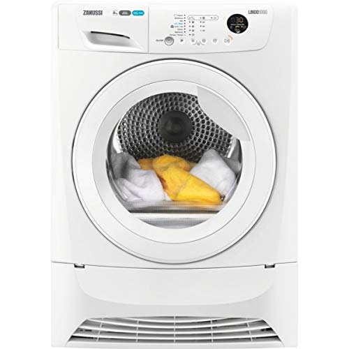 Máquina de Secar Roupa Zanussi ZDH8373W | 8 kg | Bomba de Calor | B | Branco Zanussi - Secadores - 8 kg, bomba de calor, branco