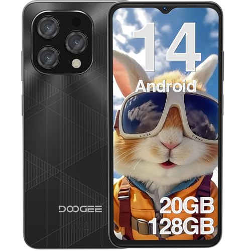 Smartphone DOOGEE N55 Plus (6.56'' - 20 GB - 128 GB - Preto) DOOGEE - Telemóveis - 6.56 polegadas, 20 GB, 128 GB, preto