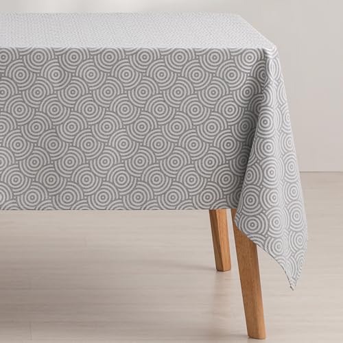 Toalha de mesa GUSTA MANTEL 140X140 Cm Cinza GAMUSI - Toalhas de mesa - toalha, mesa, gusta, cinza