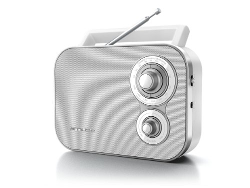 Rádio MUSE M-051 R (Branco - Analógico - FM/MW) Muse - Radios - analógico, fm/mw