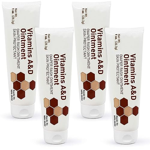 Medca Vitamina A&D Baby Cream 1 Oz (4 Unidades) MEDca - Banho e corpo - vitamina a, vitamina d, pele saudável, 1 oz
