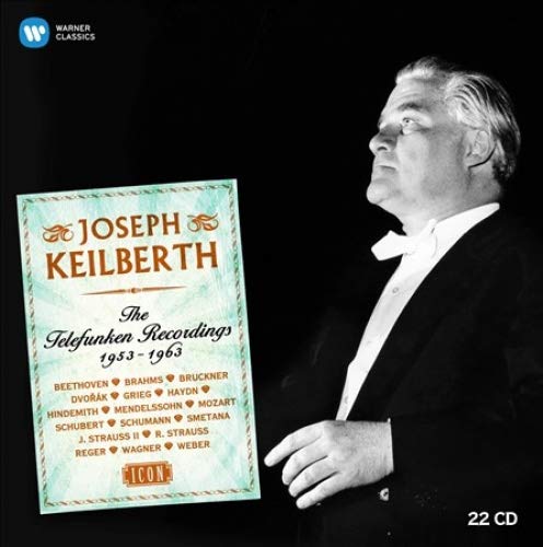 CD Icon 50Th Anniversary Of Death July - Joseph Keilberth WARNER CLASSICS, BOX CLASSICA, VARI, - Cds de música - 50th anniversary, death, july, joseph keilberth, reedição, caixa metálica