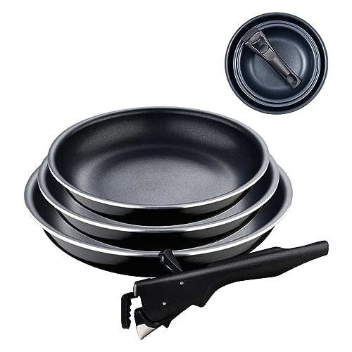 Conjunto de 3 Frigideiras BERGNER Click&Cook Bergner - Frigideiras e panelas de fritar - conjunto, 3 frigideiras, bergner, click&cook