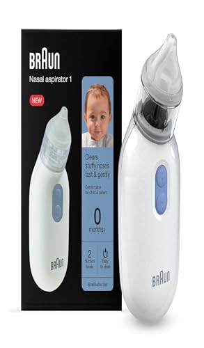Aspirador de Mucosidade BRAUN 1 (0.5 a 3 anos) Braun - Aspiradores nasais - aspirador, mucosidade, Braun, 0.5 a 3 anos