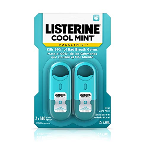 Listerine Pocketmist Cool Mint 2 Unidades Listerine - Spray bucal - cool mint, pocketmist, 2 unidades