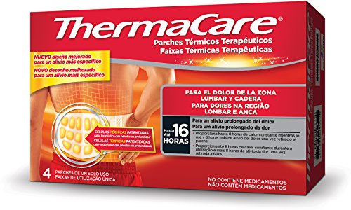 Adesivo Termal para Cabeça e Pescoço 4 Unidades ThermaCare - Terapias quentes e frias - termo, cabeça, pescoço, 4 unidades
