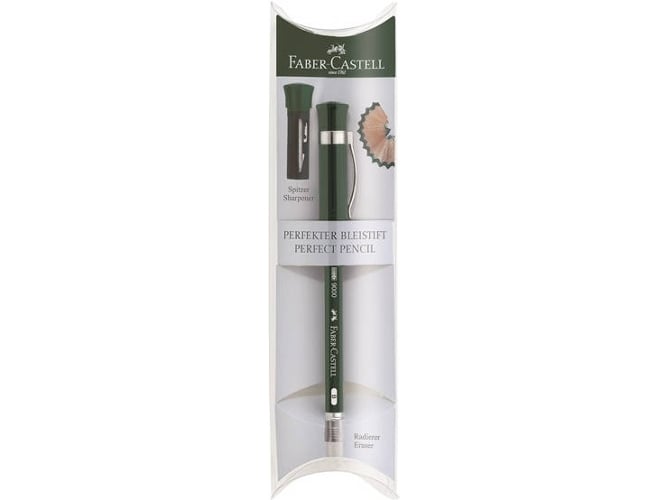 Lapiseira FABER-CASTELL Castell 9000 (Preto) Faber-Castell - Instrumentos de escrita e desenho - anti-quebração, tinta à base de água, ponta hexagonal
